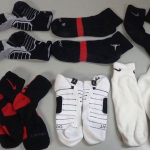 8 PAIRS OF MENS NIKE & JORDAN ANKLE SOCKS #6